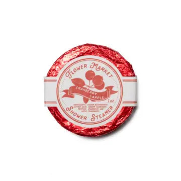 Holiday Shower Steamer Cranberry & Apple