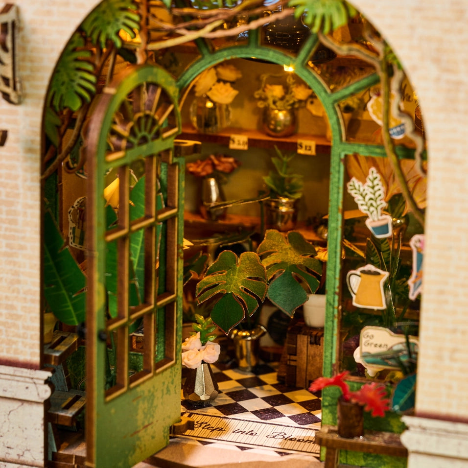 DIY Miniature Book Nook Kit: Rosemary Atelier