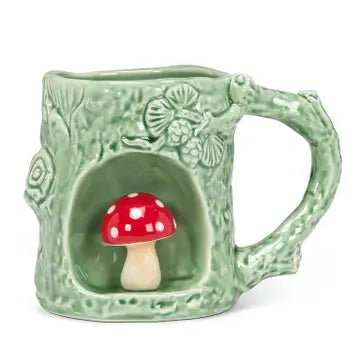 Mushroom Nature Inspired Mug 4"