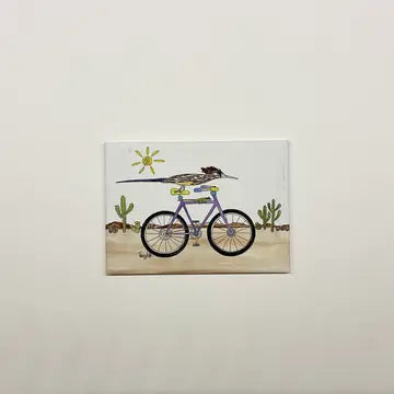 Roadrunner Bicycle Magnet
