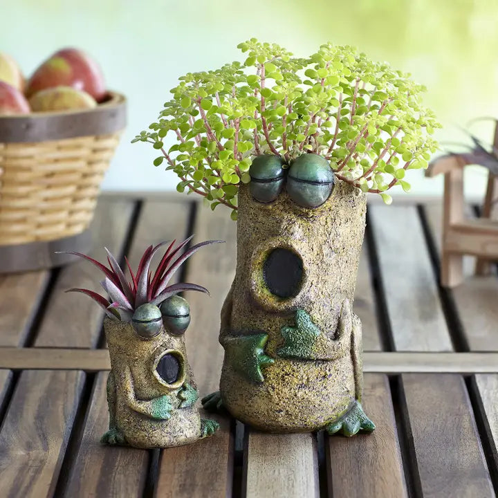 Baby Singing Frog Mini Planter