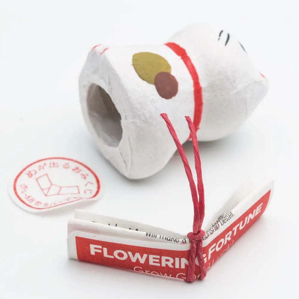 Flowering Fortunes - Beckoning Cat