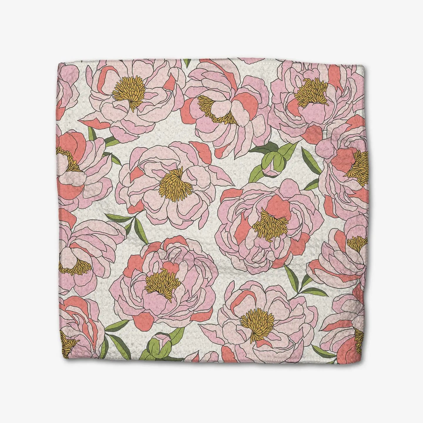 Geometry Dishcloth Pack: Peony Paradise