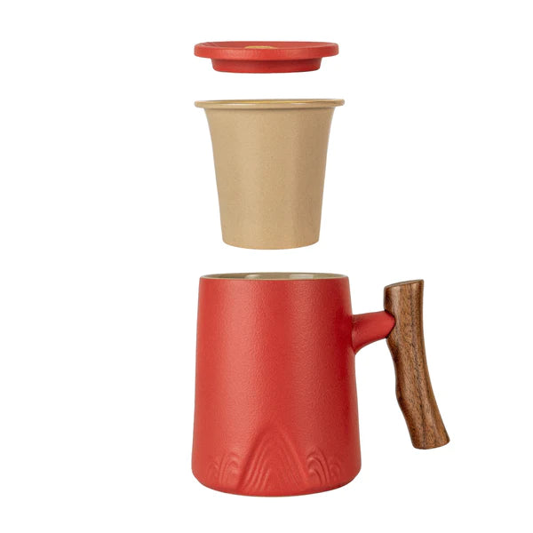 Tea Mug With Lid + Infuser
