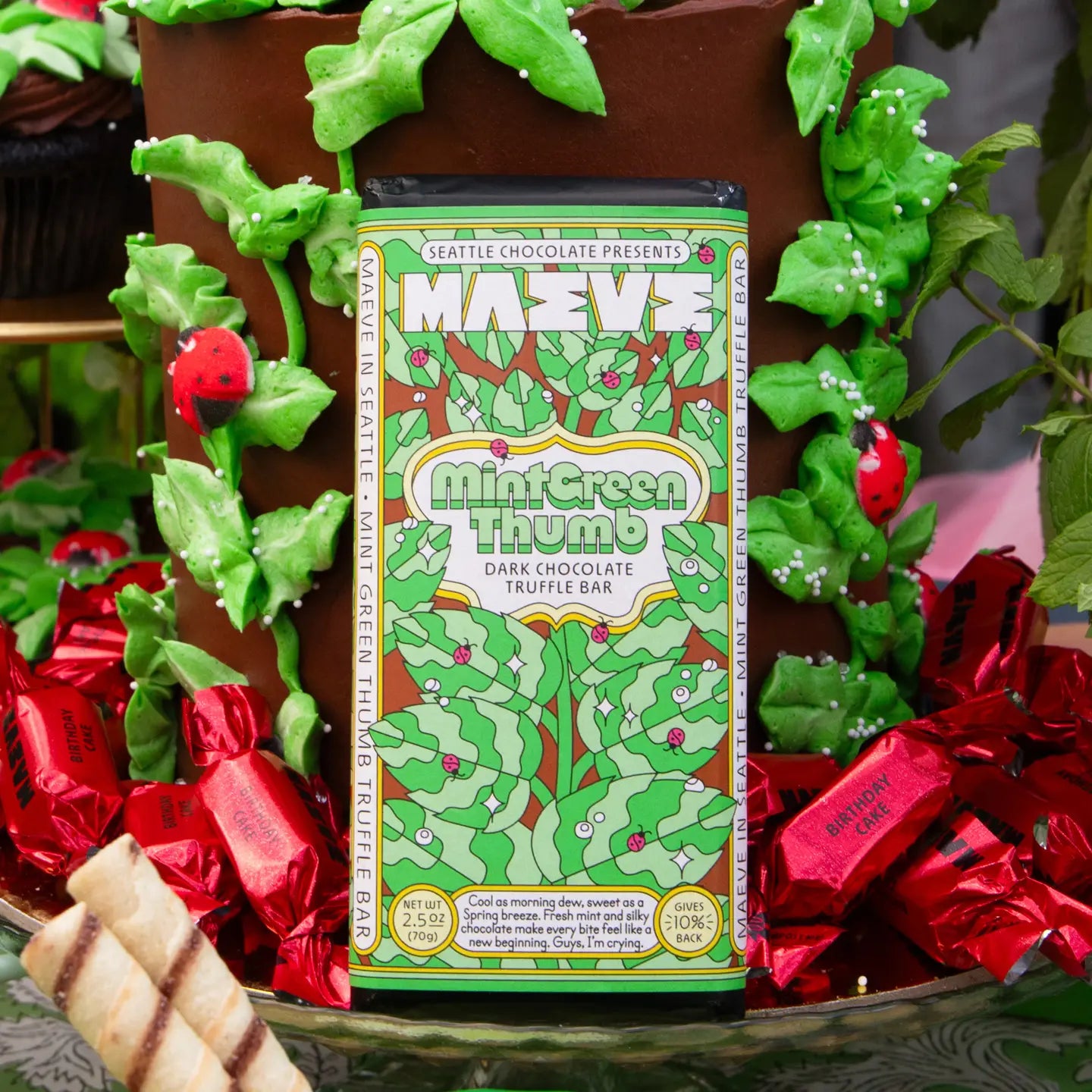 Mint Green Thumb Truffle Bar
