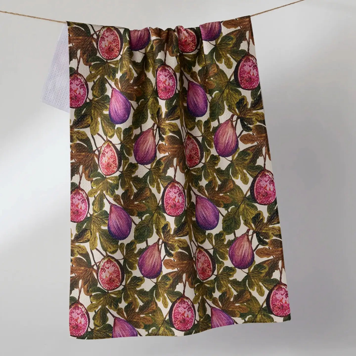 Geometry Tea Towel: Wild Fig