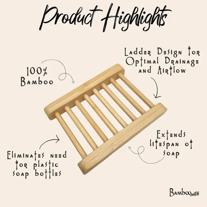 Bamboo Soap Lift Ladder