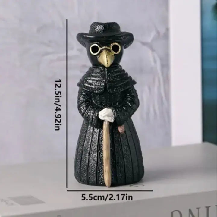 Plague Doctor Raven Incense Burner