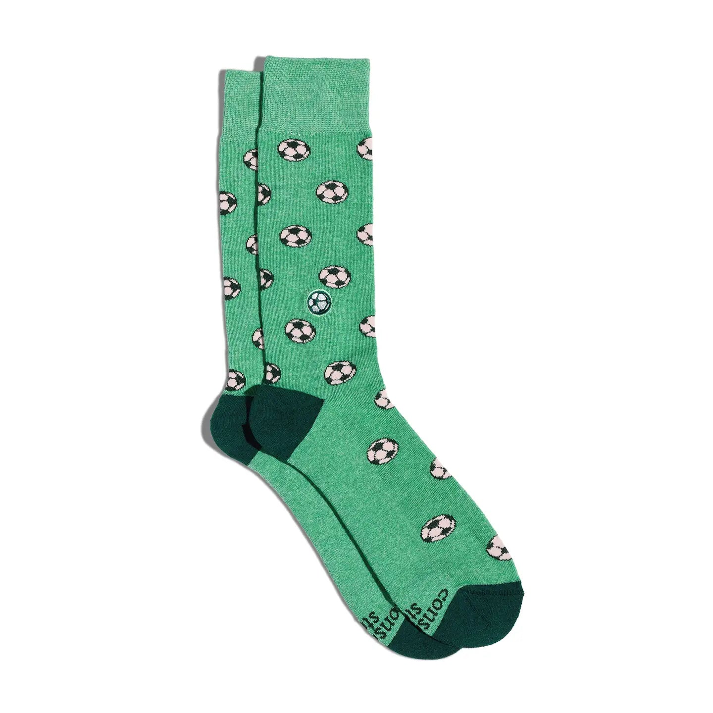 Socks That Support Youth Sports Soccer Green
