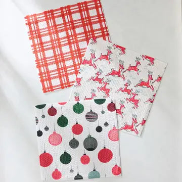Geometry Dishcloth Pack: Xmas Day