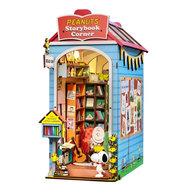 DIY Peanuts Storybook Corner