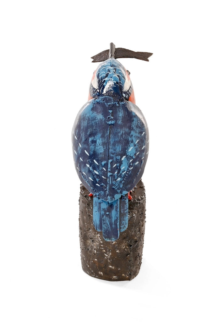 Recycled Metal Victorious Kingfisher