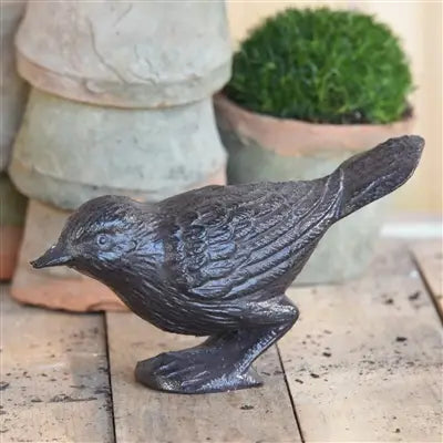 Cast Iron Perched Bird