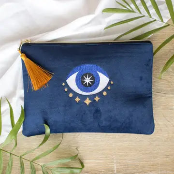 All Seeing Eye Velvet Bag