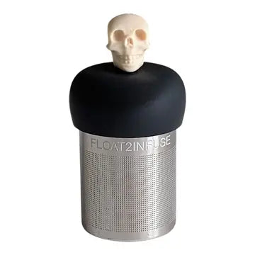 Ivory Skull Floating Tea Infuser