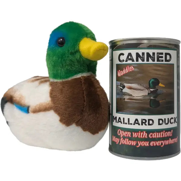 Canned Waddles Mallard Duck with Sound
