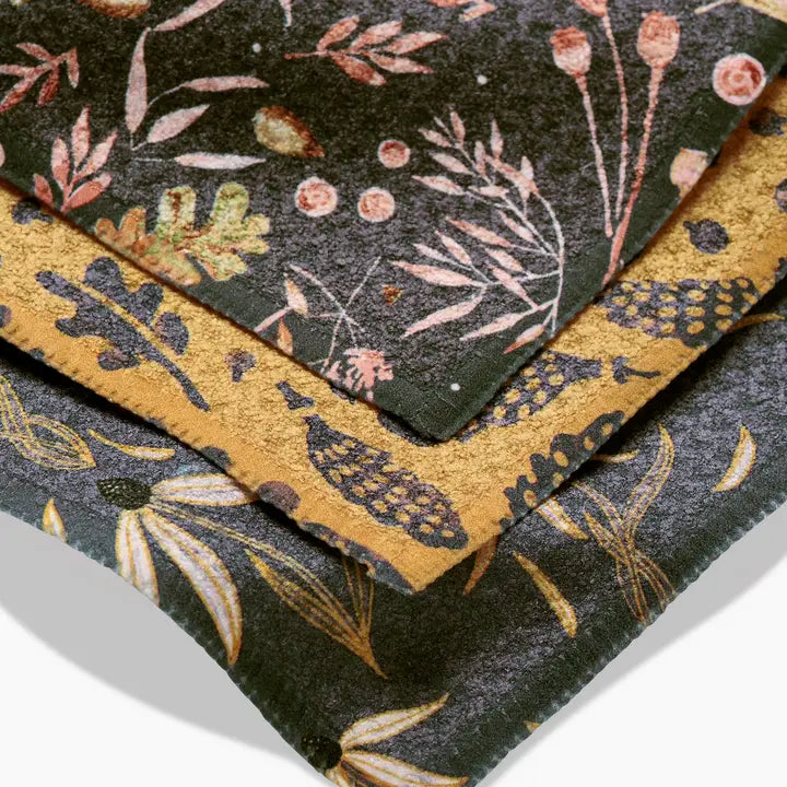 Geometry Dishcloth Pack: Autumn Harvest