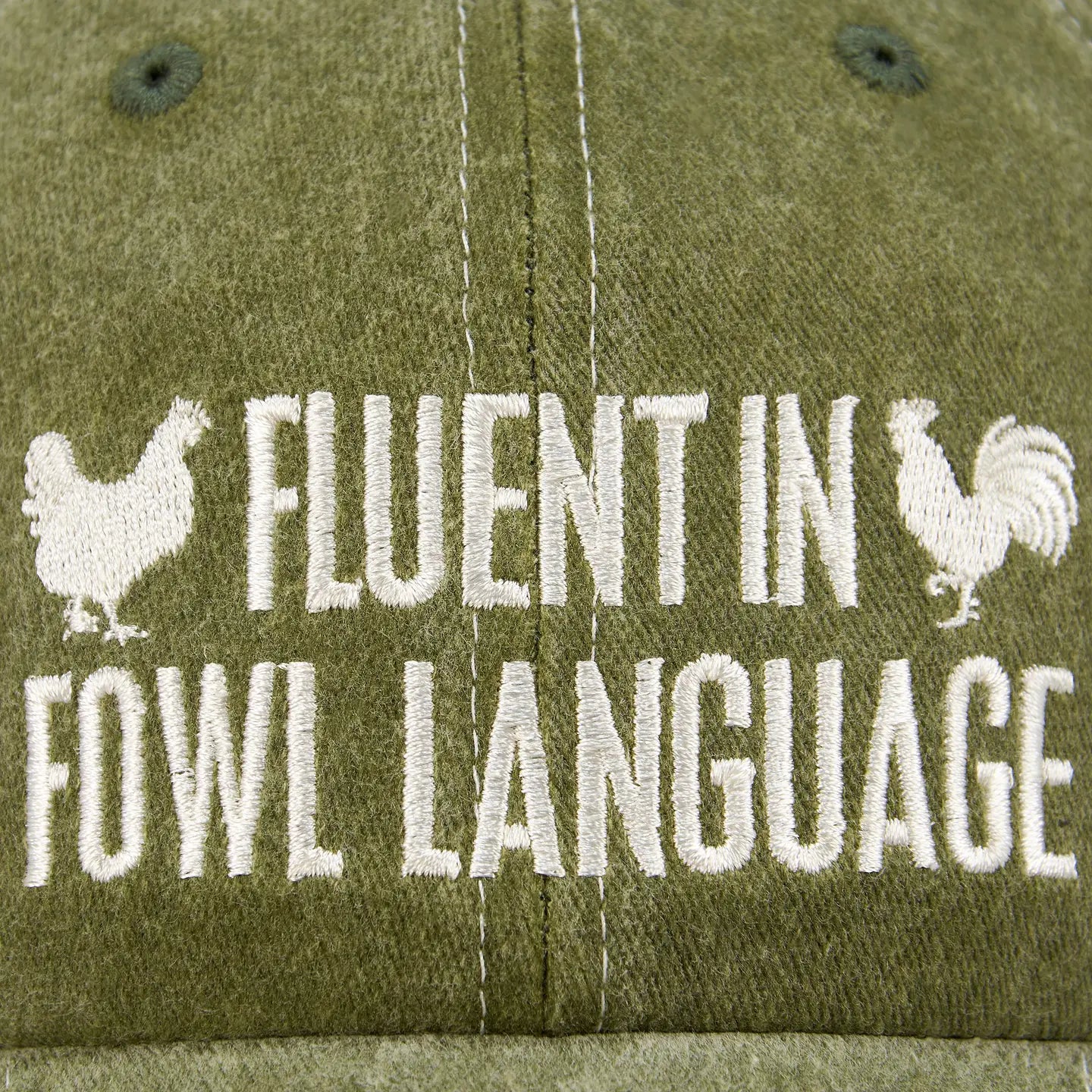 Fluent in Fowl Language Baseball Hat