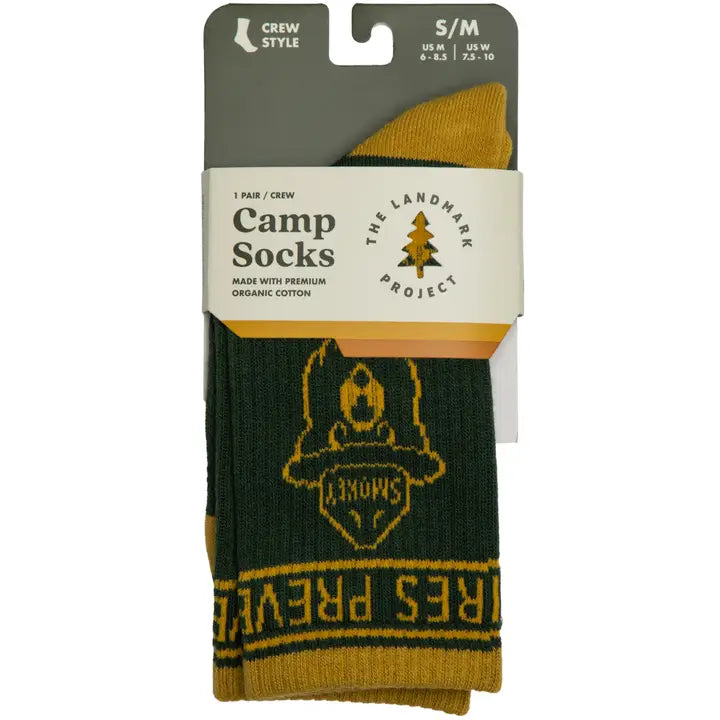 Smokey Bear Emblem Sock Pine