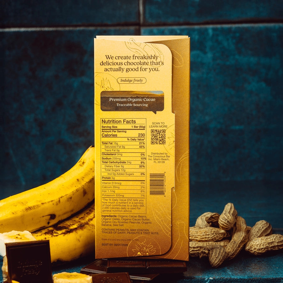 Date Sweetened Dark Chocolate Bar Monkey Business
