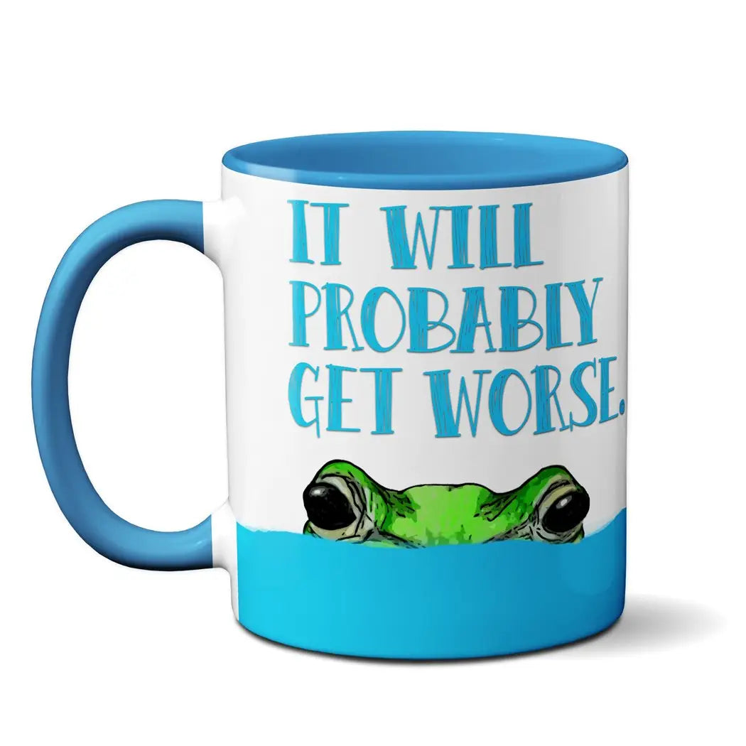 Get Worse Frog Mug