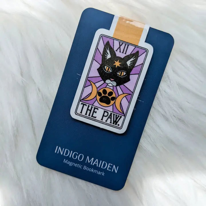 Magnetic Bookmark The Paw Card