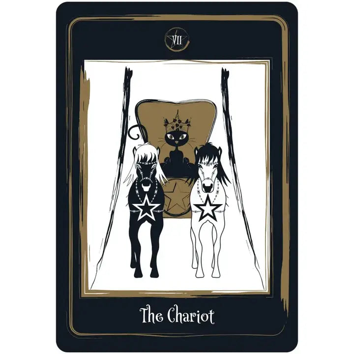 Golden Black Cat Tarot