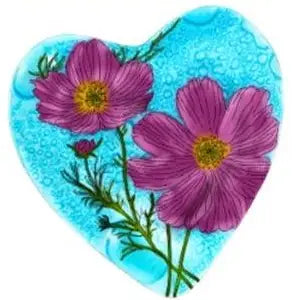 Heart Shape Dish - Cosmos
