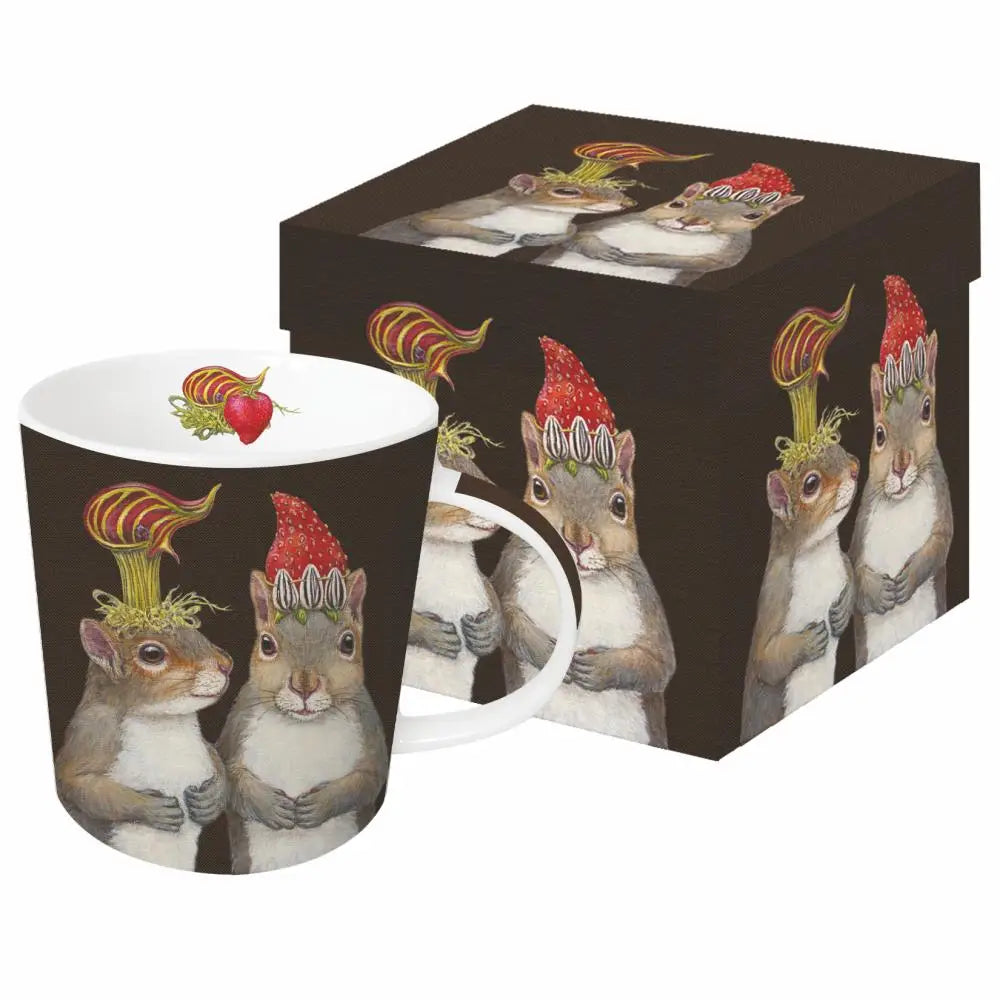 Mug in Box Sam & Kris Squirrels