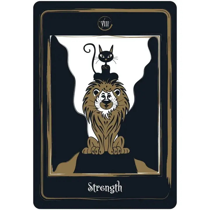 Golden Black Cat Tarot