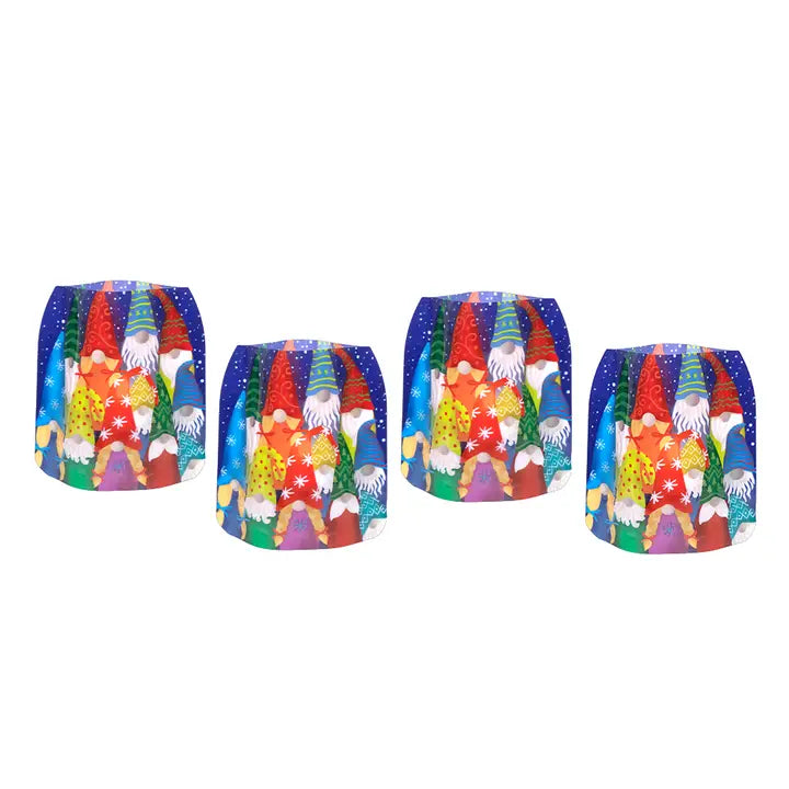 Tomte Christmas Gnomes Expandable Luminaries 4pk