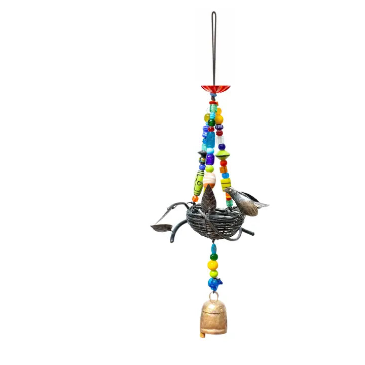 Birds Nest Beaded Chime