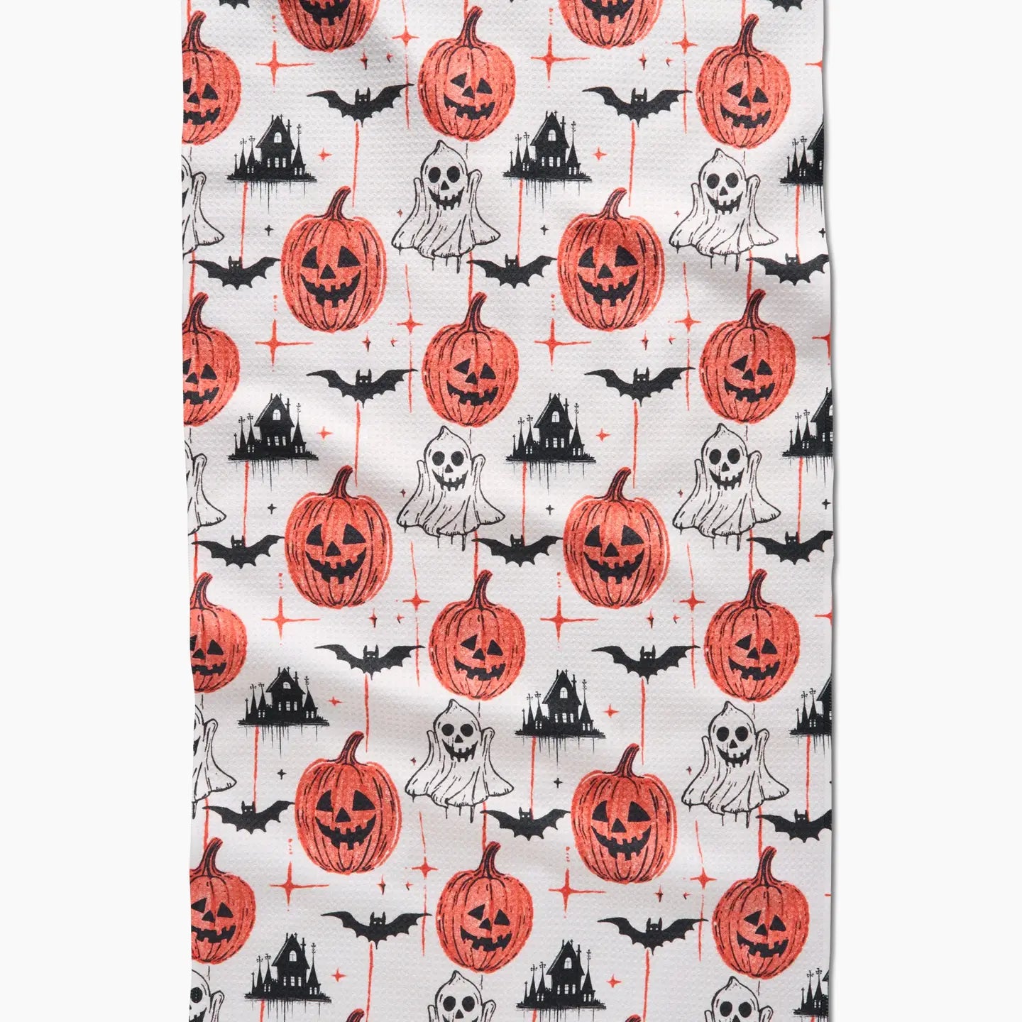 Geometry Tea Towel: Halloween Is Here