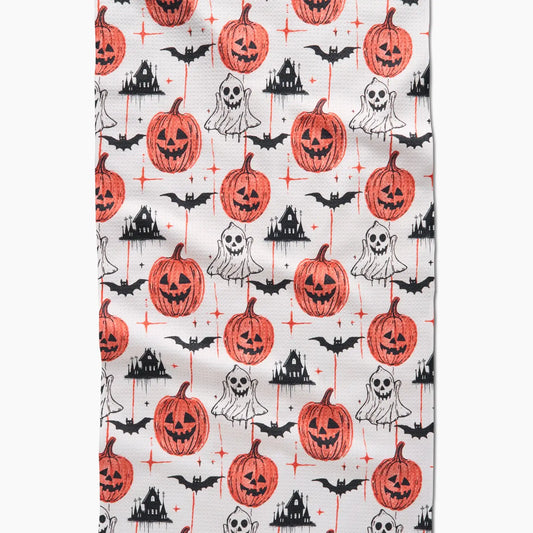 Geometry Tea Towel: Halloween Is Here