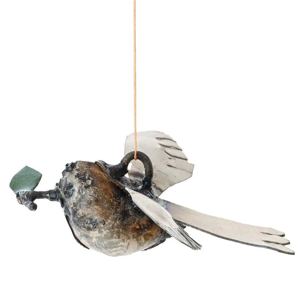 Metal Peace Dove Ornament