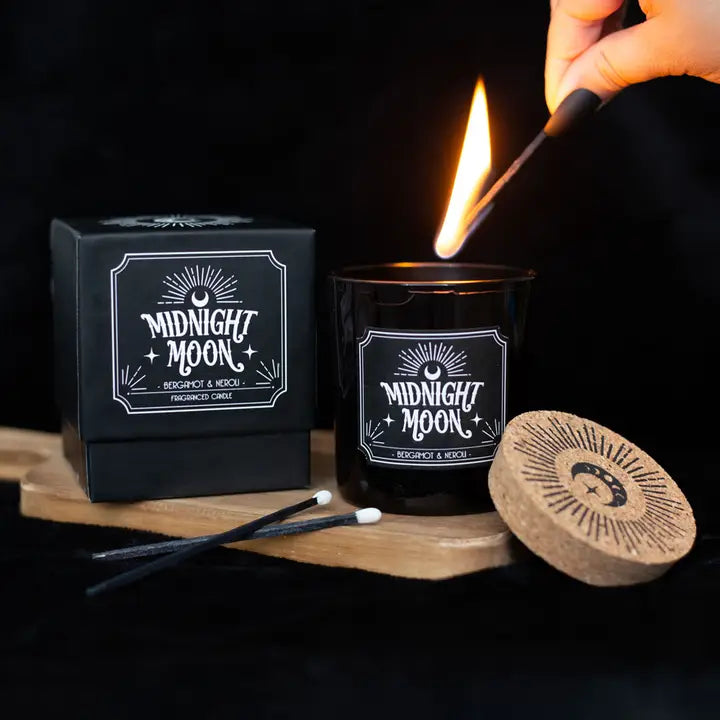 Midnight Moon Gothic Candle