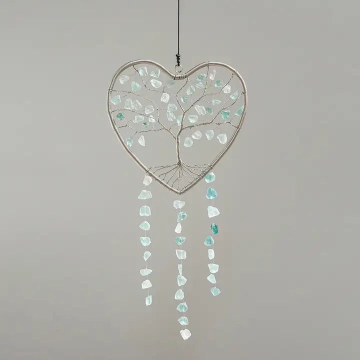 Recycled Glass Tree of Love 32"
