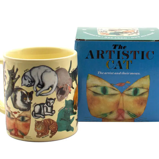 The Artistic Cat Mug