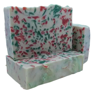 Christmas Mint Goats Milk Soap