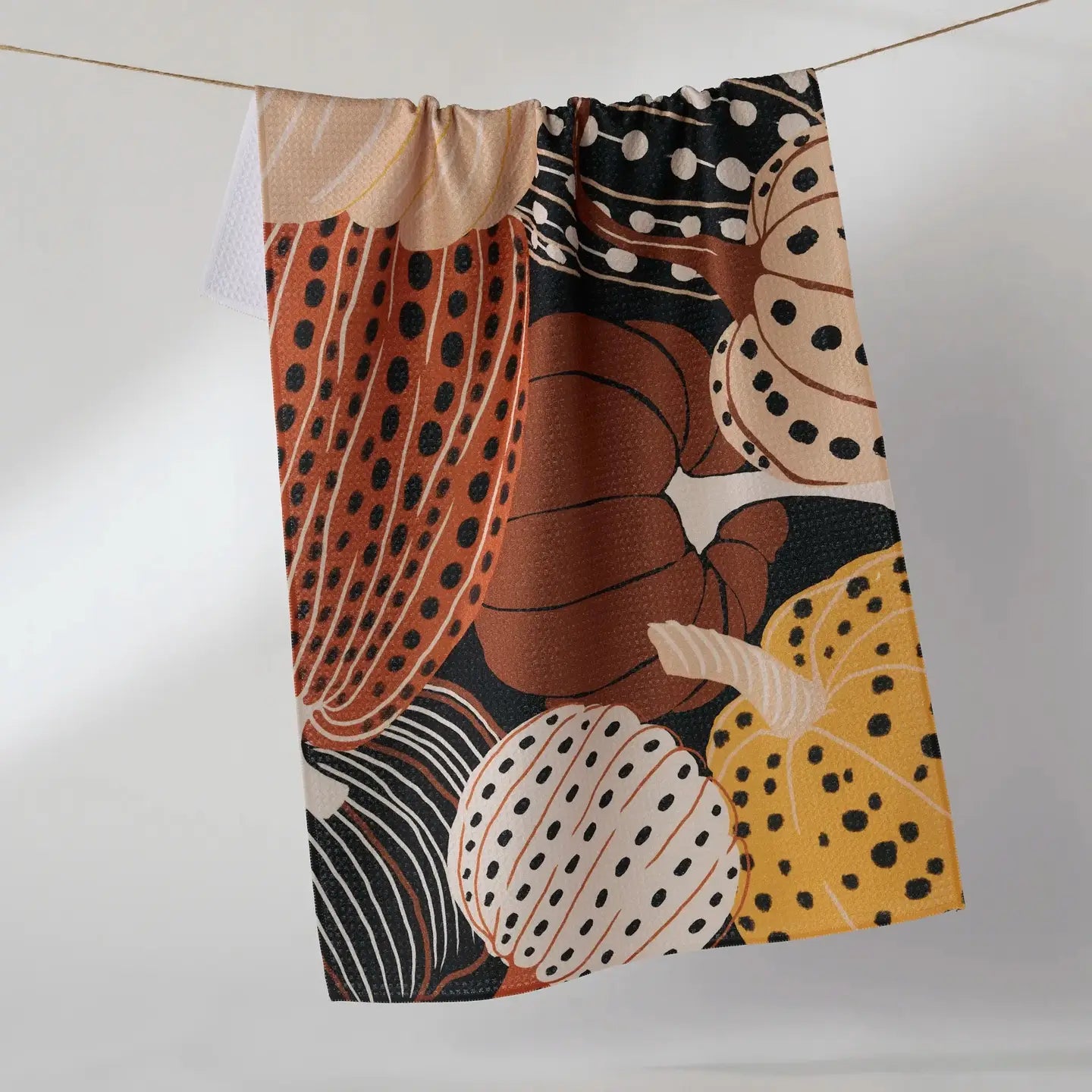 Geometry Tea Towel: Painted Patch