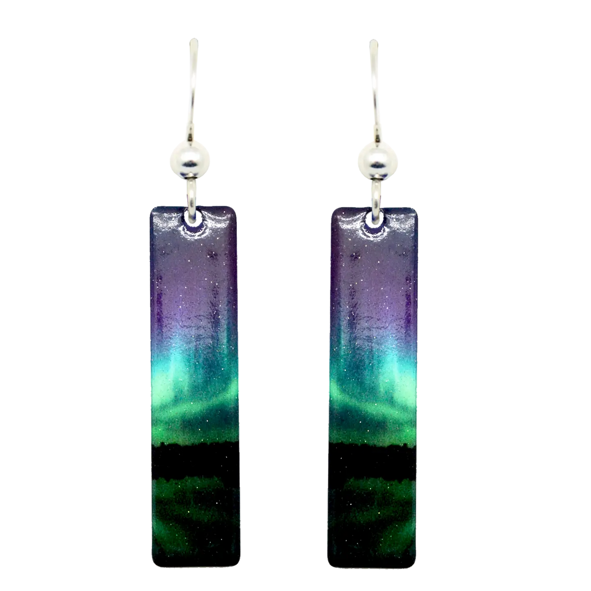 Candelabra Slender Rectangle Earrings