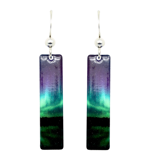 Candelabra Slender Rectangle Earrings
