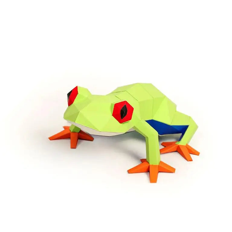 Papercraft Frog 3D Origami