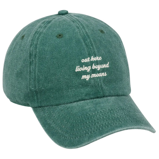 Living Beyond My Means Baseball Hat