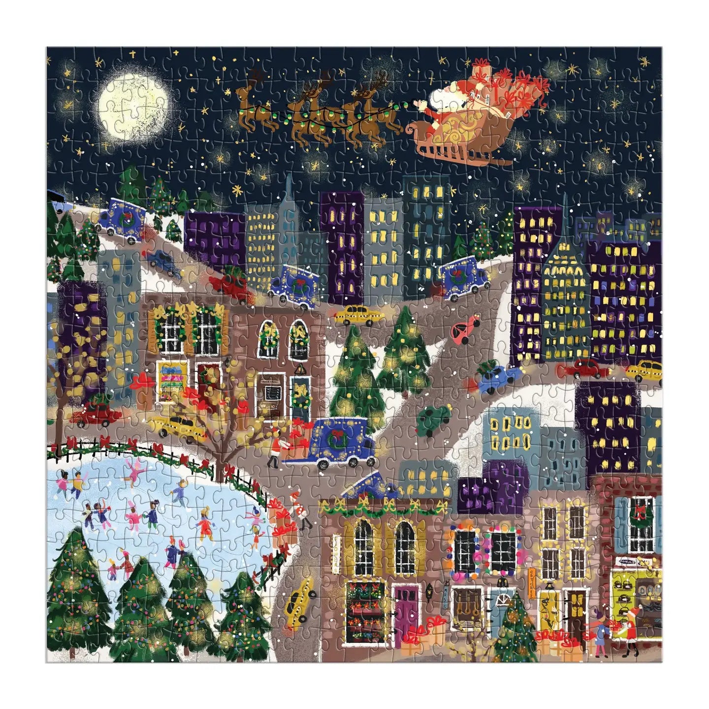 Joy Lafome Presentville Foil Puzzle 500pc