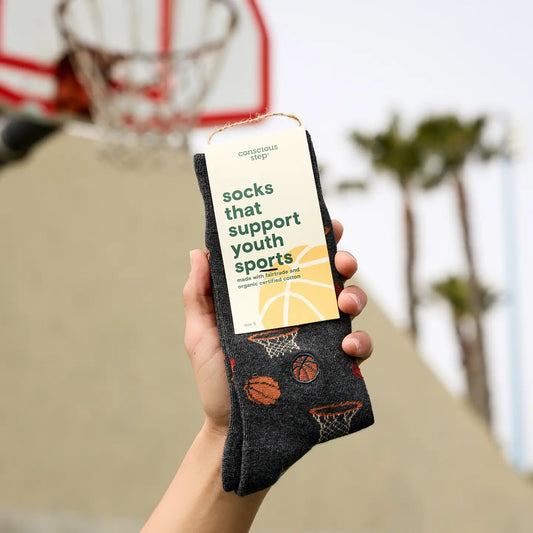 Socks That Support Youth Sports Basketball