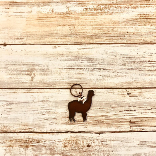 Alpaca Keychain