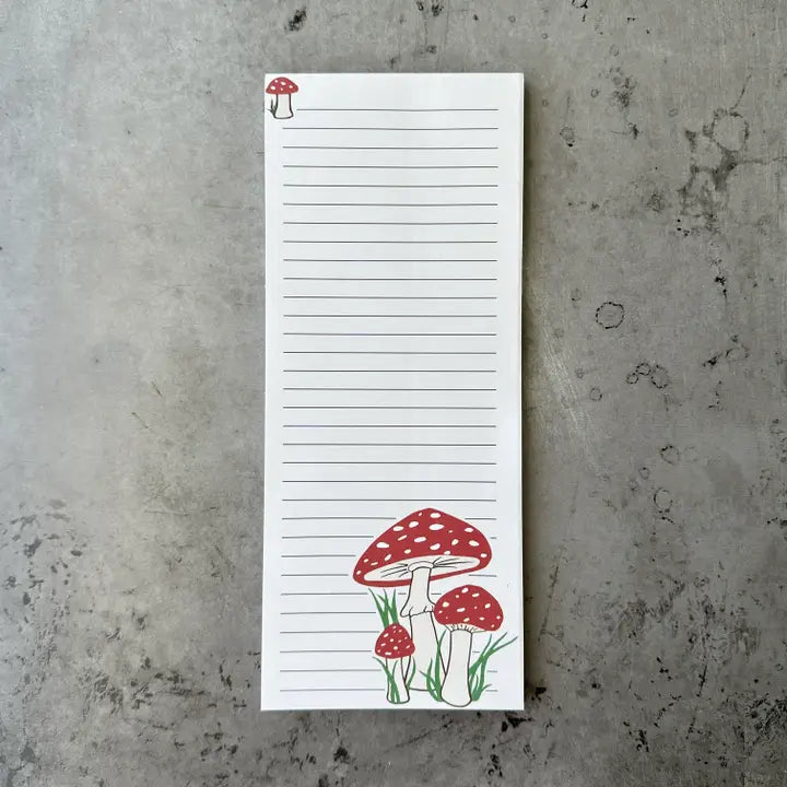 Mushroom Notepad