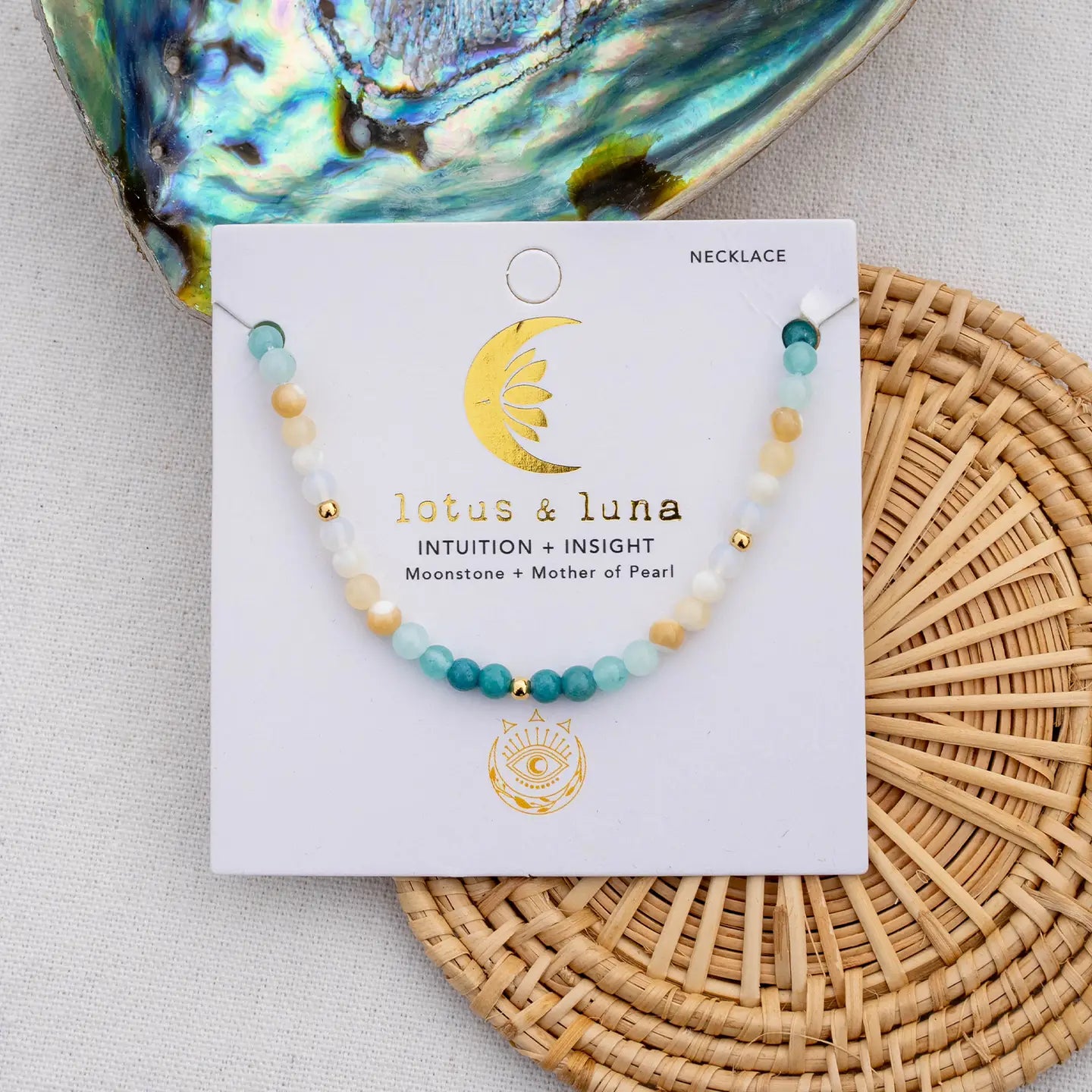 Intuition & Insight 4mm Healing Necklace