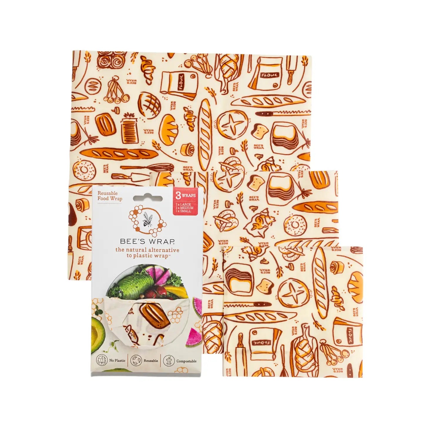 Bee's Wrap Asst 3 Pack